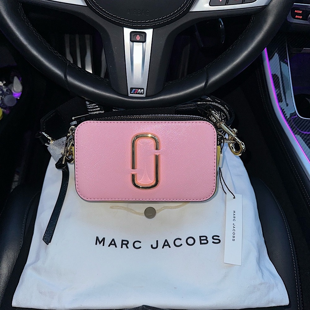 NWT Marc Jacobs Pink Crossbody Bag